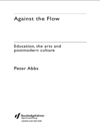 Cover image: Against the Flow 1st edition 9780415297929