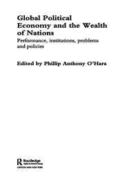 Cover image: Global Political Economy and the Wealth of Nations 1st edition 9780415296533