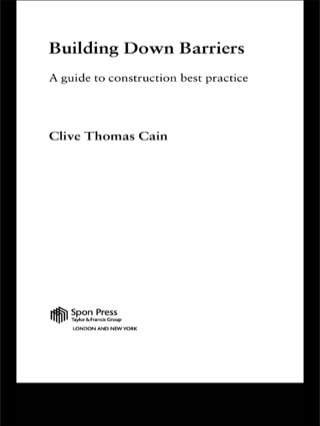 Cover image: Building Down Barriers 1st edition 9781138160873