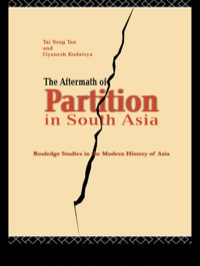 Titelbild: The Aftermath of Partition in South Asia 1st edition 9780415172974