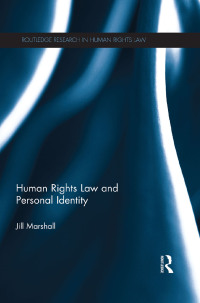 Immagine di copertina: Human Rights Law and Personal Identity 1st edition 9781138683266