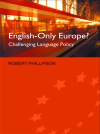 Imagen de portada: English-Only Europe? 1st edition 9780415288064