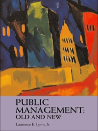 Cover image: Public Management: Old and New 1st edition 9780415287296