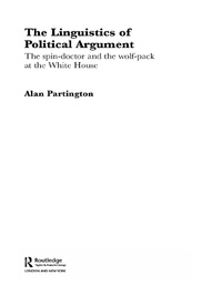 Cover image: The Linguistics of Political Argument 1st edition 9780415287135