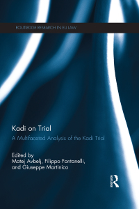 Cover image: Kadi on Trial 1st edition 9781138685093