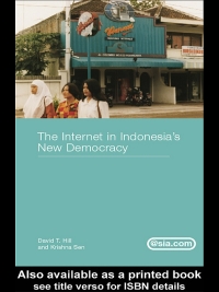 Cover image: The Internet in Indonesia's New Democracy 1st edition 9780415470261