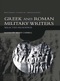 Cover image: Greek and Roman Military Writers 1st edition 9780415285476