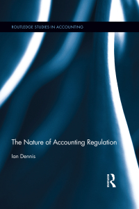 Cover image: The Nature of Accounting Regulation 1st edition 9780415891950