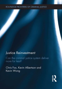 Cover image: Justice Reinvestment 1st edition 9780415500340