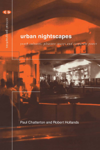 Imagen de portada: Urban Nightscapes 1st edition 9780415283465