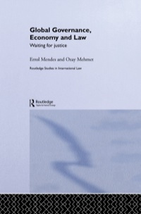 Cover image: Global Governance, Economy and Law 1st edition 9780415282635