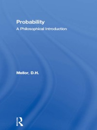 صورة الغلاف: Probability 1st edition 9780415282505