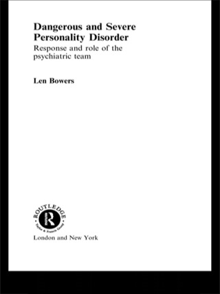 表紙画像: Dangerous and Severe Personality Disorder 1st edition 9780415282383