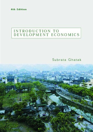 Cover image: Introduction to Development Economics 4th edition 9780415280754