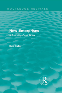 Omslagafbeelding: New Enterprises (Routledge Revivals) 1st edition 9780415858366