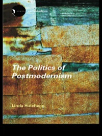 Imagen de portada: The Politics of Postmodernism 2nd edition 9781032296630