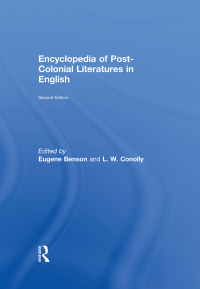 Imagen de portada: Encyclopedia of Post-Colonial Literatures in English 2nd edition 9780415278850