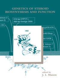 Imagen de portada: Genetics of Steroid Biosynthesis and Function 1st edition 9780415278782