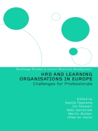 Omslagafbeelding: HRD and Learning Organisations in Europe 1st edition 9780415277884