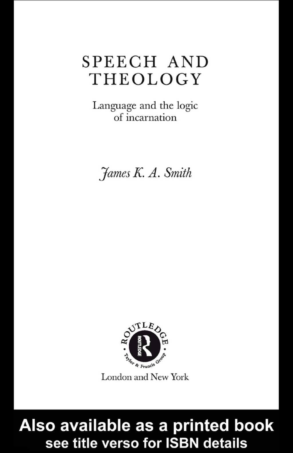 ISBN 9780415276955 product image for Speech and Theology - 1st Edition (eBook Rental) | upcitemdb.com