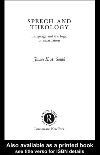 Omslagafbeelding: Speech and Theology 1st edition 9780415276955