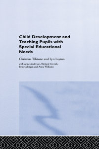 صورة الغلاف: Child Development and Teaching Pupils with Special Educational Needs 1st edition 9780415275781