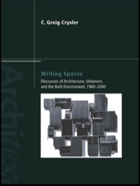 Cover image: Writing Spaces 1st edition 9780415274937
