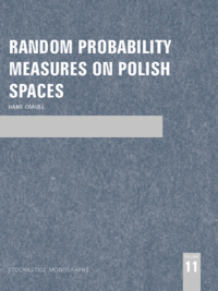 Cover image: Random Probability Measures on Polish Spaces 1st edition 9780367395995