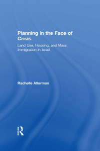Cover image: Planning in the Face of Crisis 1st edition 9780415273831