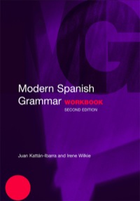 Imagen de portada: Modern Spanish Grammar Workbook 2nd edition 9781138140936
