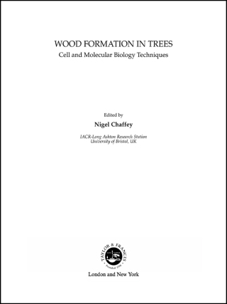 Imagen de portada: Wood Formation in Trees 1st edition 9780415272155
