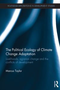 Imagen de portada: The Political Ecology of Climate Change Adaptation 1st edition 9781138237346
