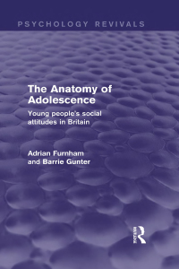 Titelbild: The Anatomy of Adolescence 1st edition 9780367475284