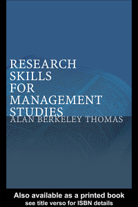 Cover image: Research Skills for Management Studies 1st edition 9780415268998