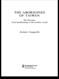 Cover image: Aborigines of Taiwan 1st edition 9780415314138