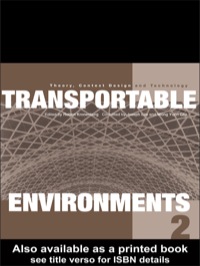 صورة الغلاف: Transportable Environments 2 2nd edition 9781138409101
