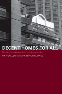 Cover image: Decent Homes for All 1st edition 9780415274463