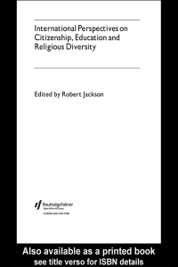 صورة الغلاف: International Perspectives on Citizenship, Education and Religious Diversity 1st edition 9780415274401