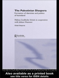 صورة الغلاف: The Palestinian Diaspora 1st edition 9780415268219