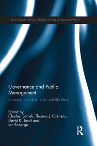 Omslagafbeelding: Governance and Public Management 1st edition 9781138495579