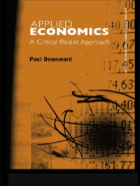 Omslagafbeelding: Applied Economics and the Critical Realist Critique 1st edition 9780415267854