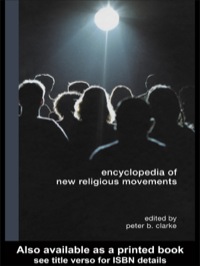 Cover image: Encyclopedia of New Religious Movements 1st edition 9780415267076