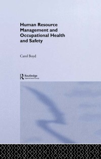 Cover image: Human Resource Management and Occupational Health and Safety 1st edition 9780415265904