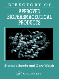 Imagen de portada: Directory of Approved Biopharmaceutical Products 1st edition 9780367393960