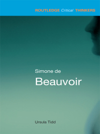 Cover image: Simone de Beauvoir 1st edition 9781032296593