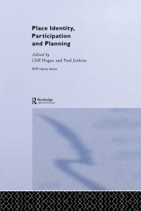 صورة الغلاف: Place Identity, Participation and Planning 1st edition 9780415262415