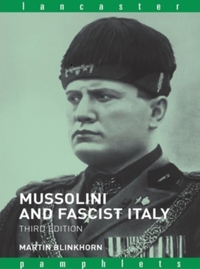 Cover image: Mussolini and Fascist Italy 3rd edition 9780415262064