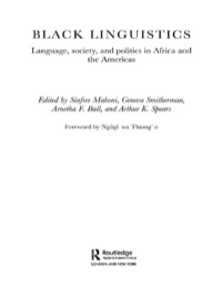 Cover image: Black Linguistics 1st edition 9780415261371