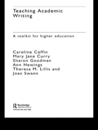 Imagen de portada: Teaching Academic Writing 1st edition 9780415261357