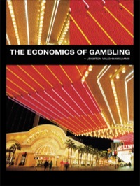 Immagine di copertina: The Economics of Gambling 1st edition 9780415260916